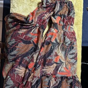 Live 4 Truth Leaf Patterned Dress